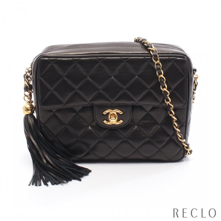 CHANEL（シャネル） マトラッセ チェーンショルダーバッグ ラムスキン