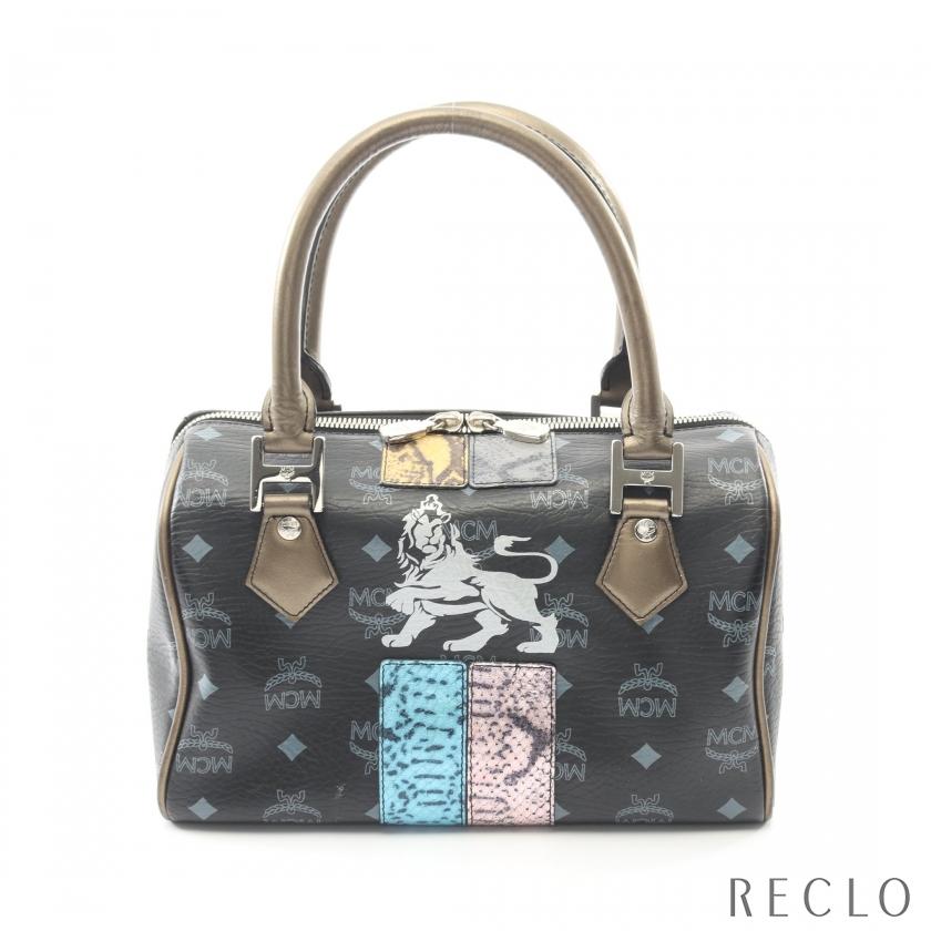 MCM（エムシーエム） ヴィセトス ハンドバッグ ミニボストンバッグ