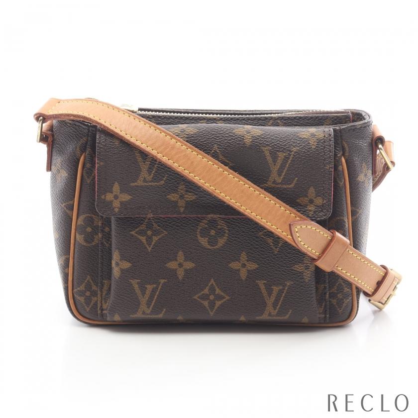 ルイ・ヴィトン LOUIS VUITTON ヴィバシテPM ショルダーバッグ バッグ PVCコーティングキャンバス レザー モノグラム レディース ブラウン系 M51165 【中古】 LOUIS VUITTON（ルイ・ヴィトン） ヴィバシテPM モノグラム ショルダー