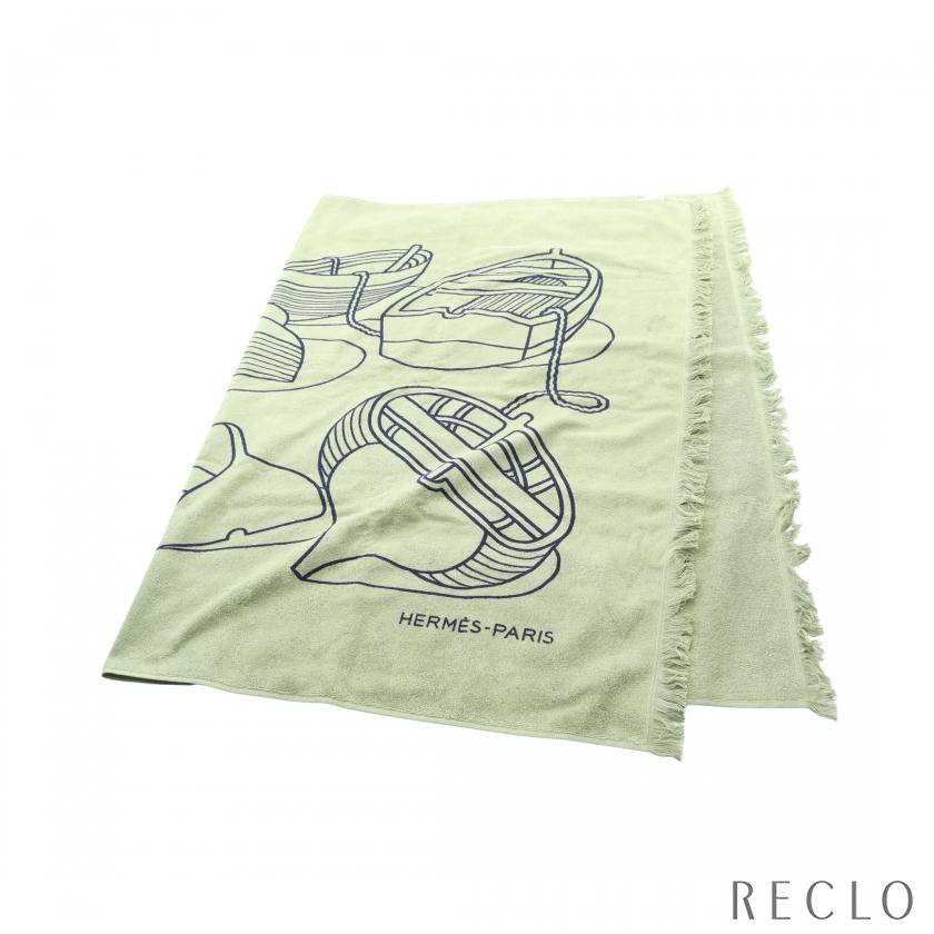 HERMES（エルメス） ヨッティングタラッサ バスタオル 大判 タオル