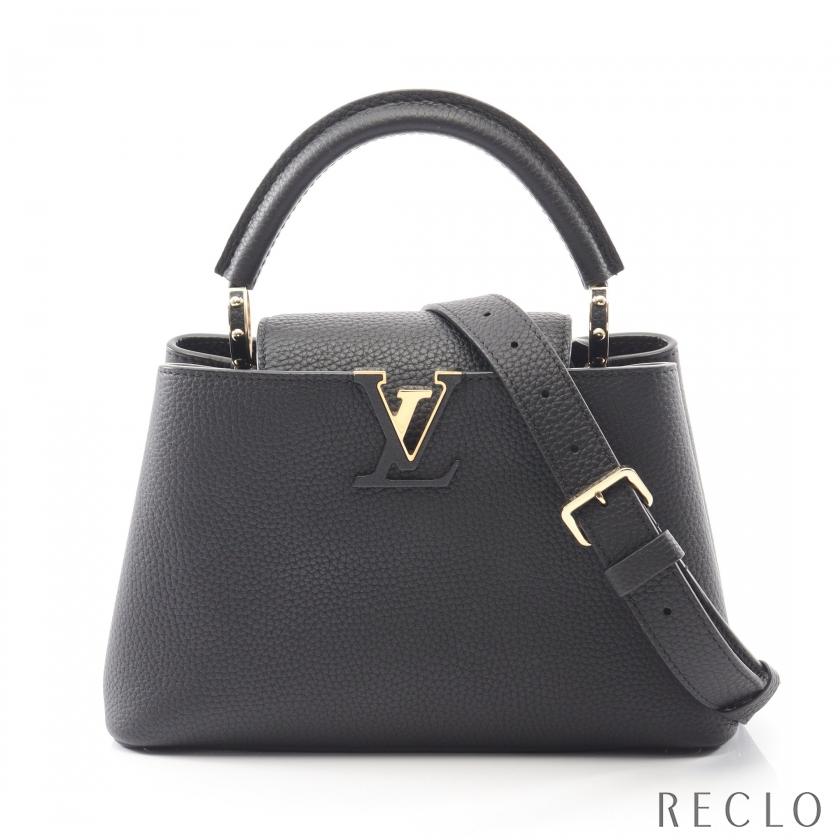 LOUIS VUITTON（ルイ・ヴィトン） カプシーヌBB ノワール ハンドバッグ トリヨンレザー ブラック 2WAY M24728 ...