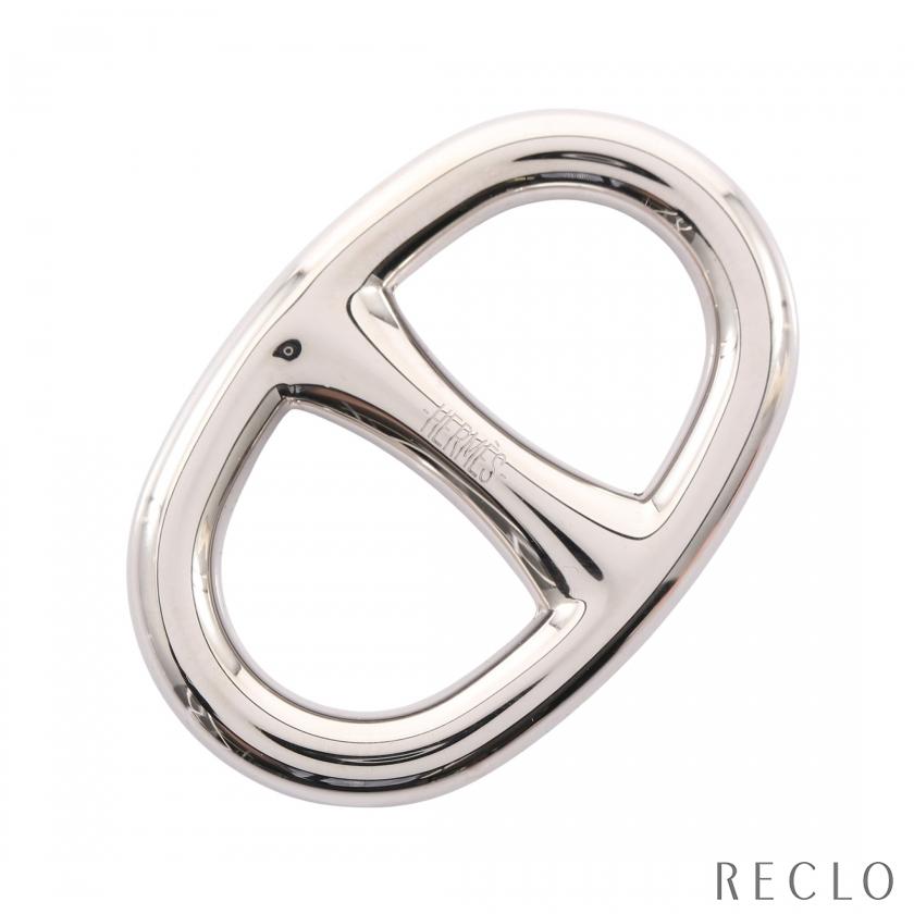 HERMES（エルメス） シェーヌダンクル スカーフリング シルバー