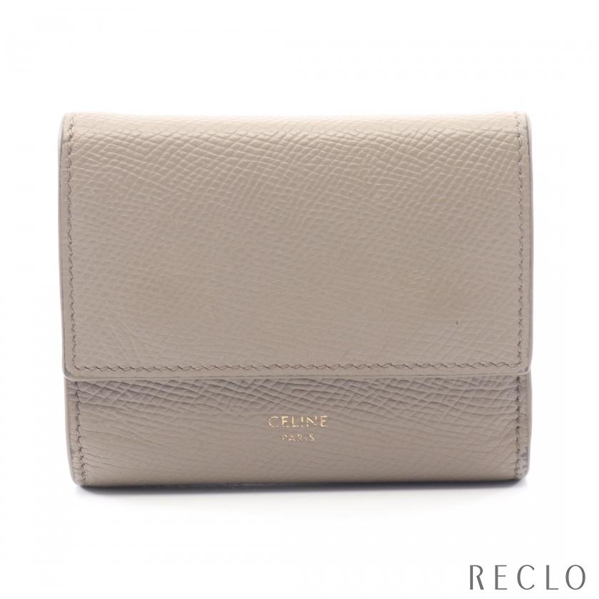 CELINE（セリーヌ） スモール トリフォールドウォレット 三つ折り財布