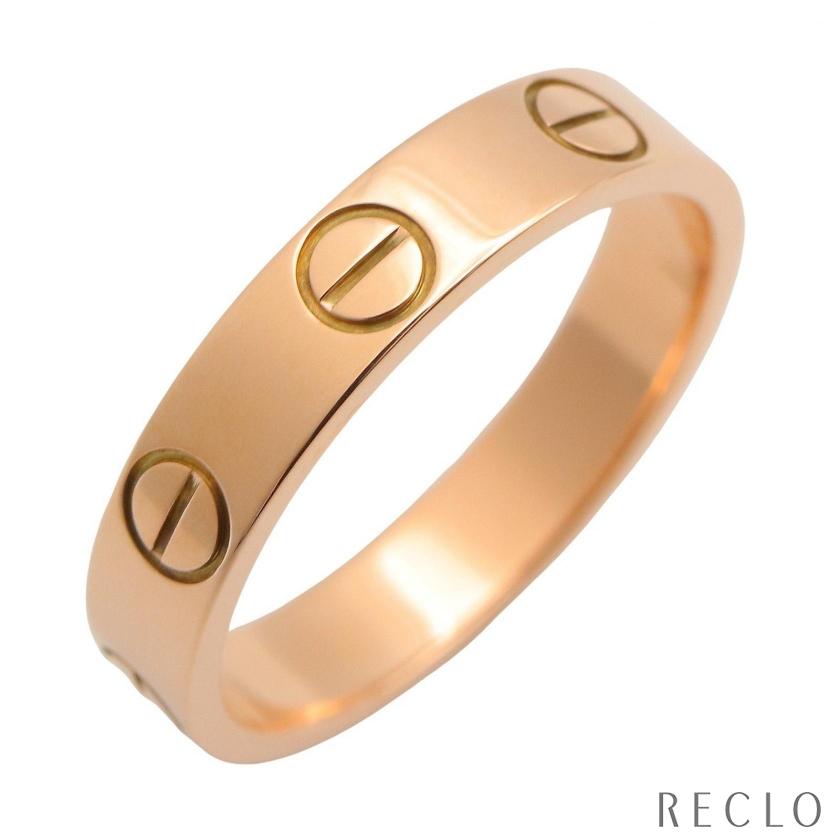 Cartier（カルティエ） ミニラブリング リング 指輪 K18PG ゴールド