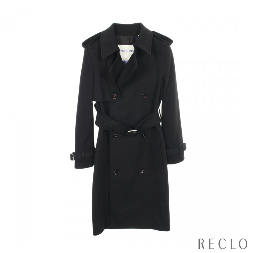 BURBERRY（バーバリー） トレンチコート カシミヤ ブラック 8095562