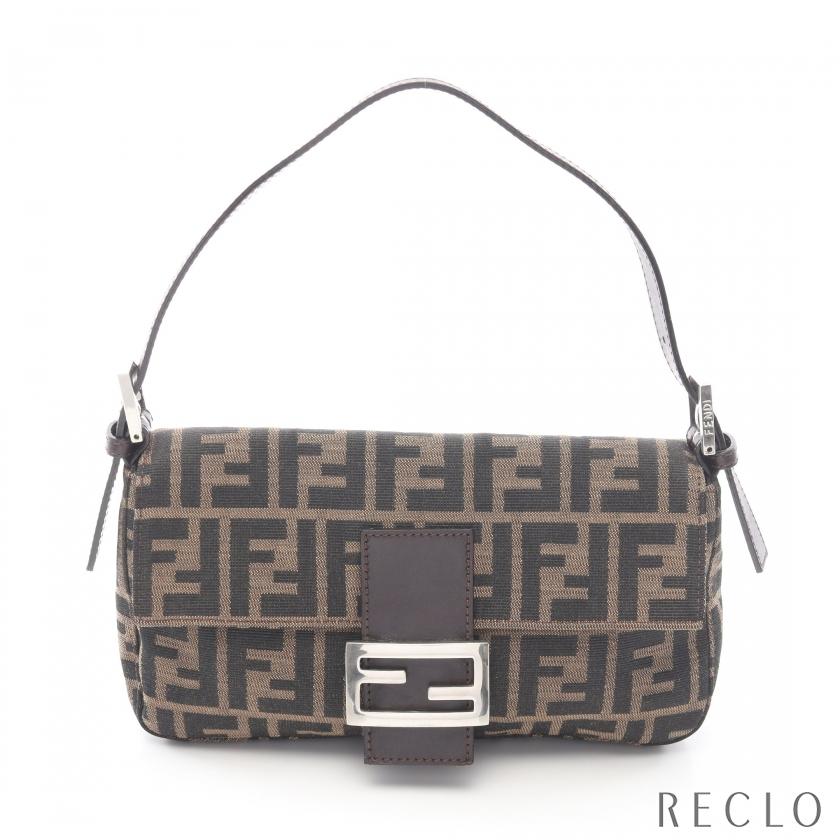 FENDI（フェンディ） マンマバケット ズッカ ハンドバッグ キャンバス