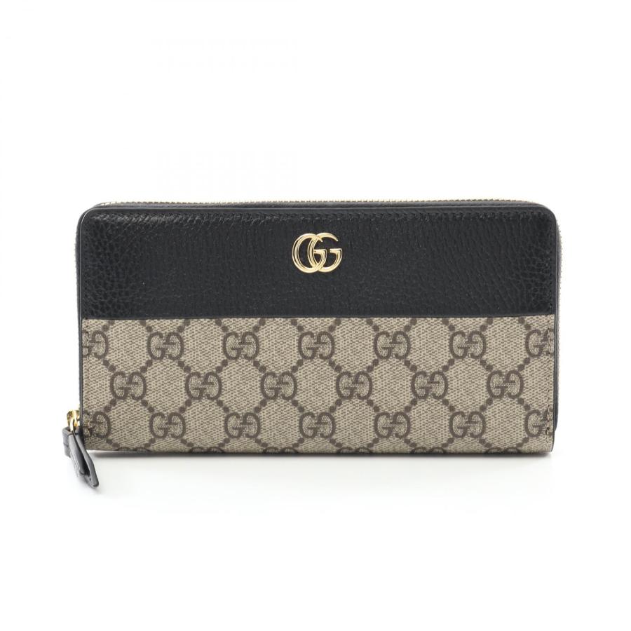 GUCCI（グッチ） プチマーモント GGマーモント ラウンド長財布 財布