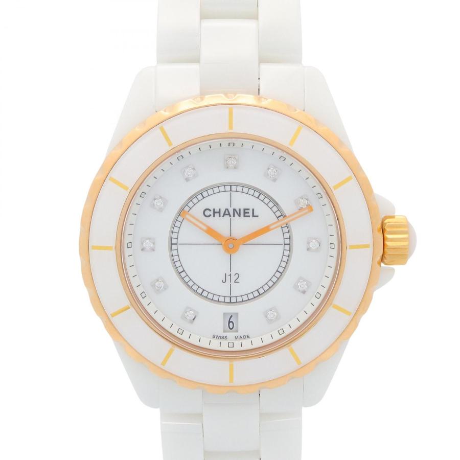 CHANEL（シャネル） CHANEL J12 11Pダイヤ 腕時計 時計 K18PG（ピンク