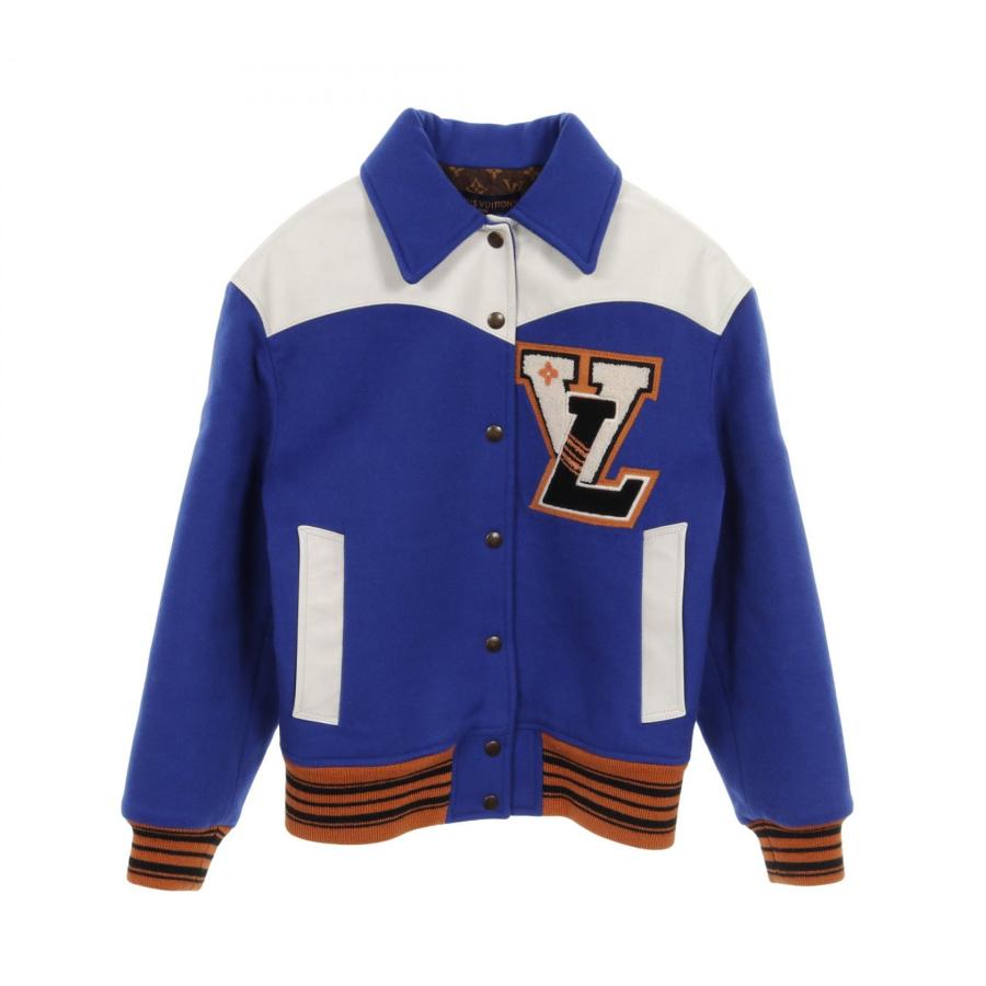 LOUIS VUITTON ルイ・ヴィトン スタジャン Vパッチ バーシティジャケット LOUIS VUITTON（ルイ・ヴィトン） LOUIS VUITTON Vパッチ バーシティ