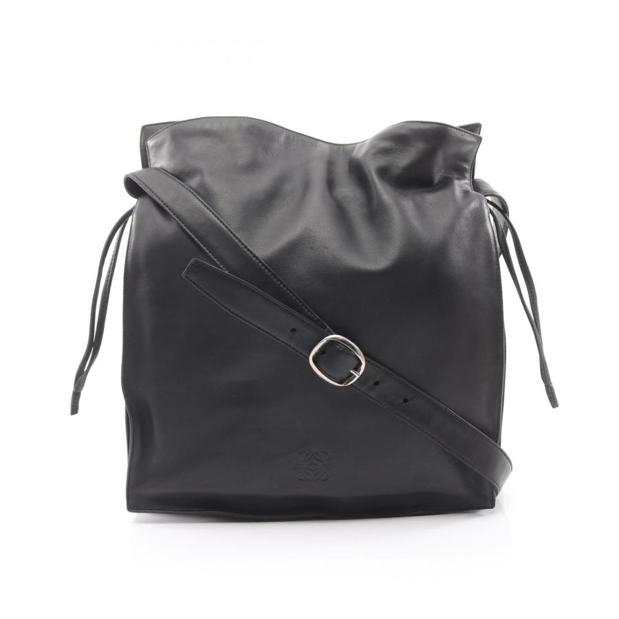 LOEWE（ロエベ） フラメンコ ショルダーバッグ バッグ レザー ブラック 