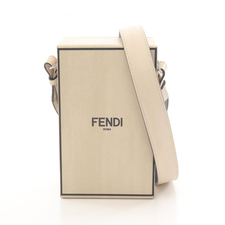 FENDI（フェンディ） ボックス ショルダーバッグ バッグ レザー 