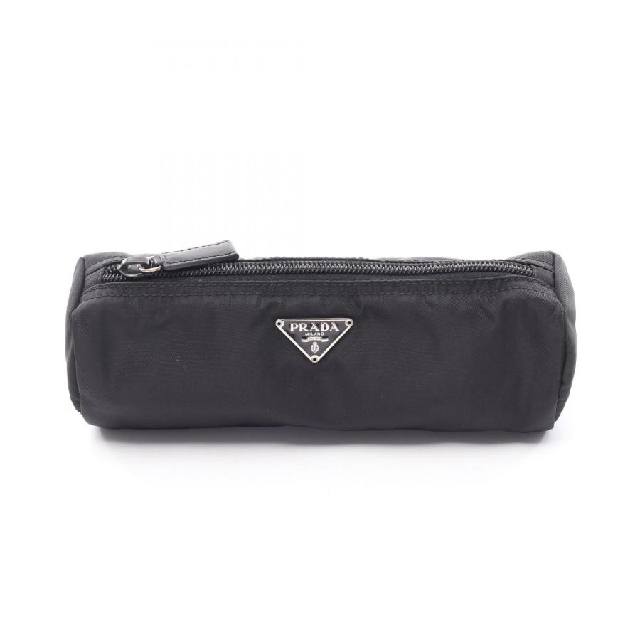 PRADA（プラダ） ポーチ バッグ ナイロン ブラック系 MV174 【中古