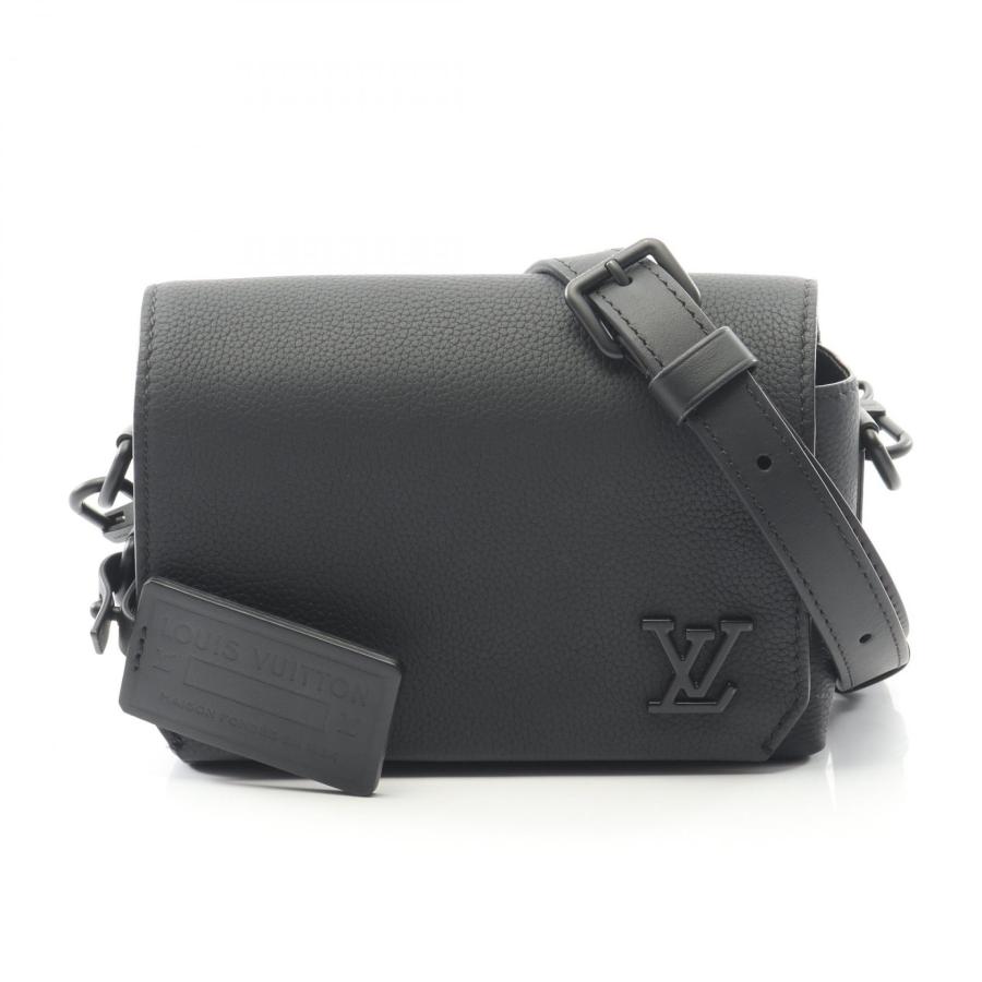 ルイヴィトン ファストライン ウェアラブルウォレット ショルダーバッグ アエログラムレザー ブラック M82085 LOUIS VUITTON 横浜BLANC ファストラインウェアラブルウォレット | M82085 | クロスショルダー