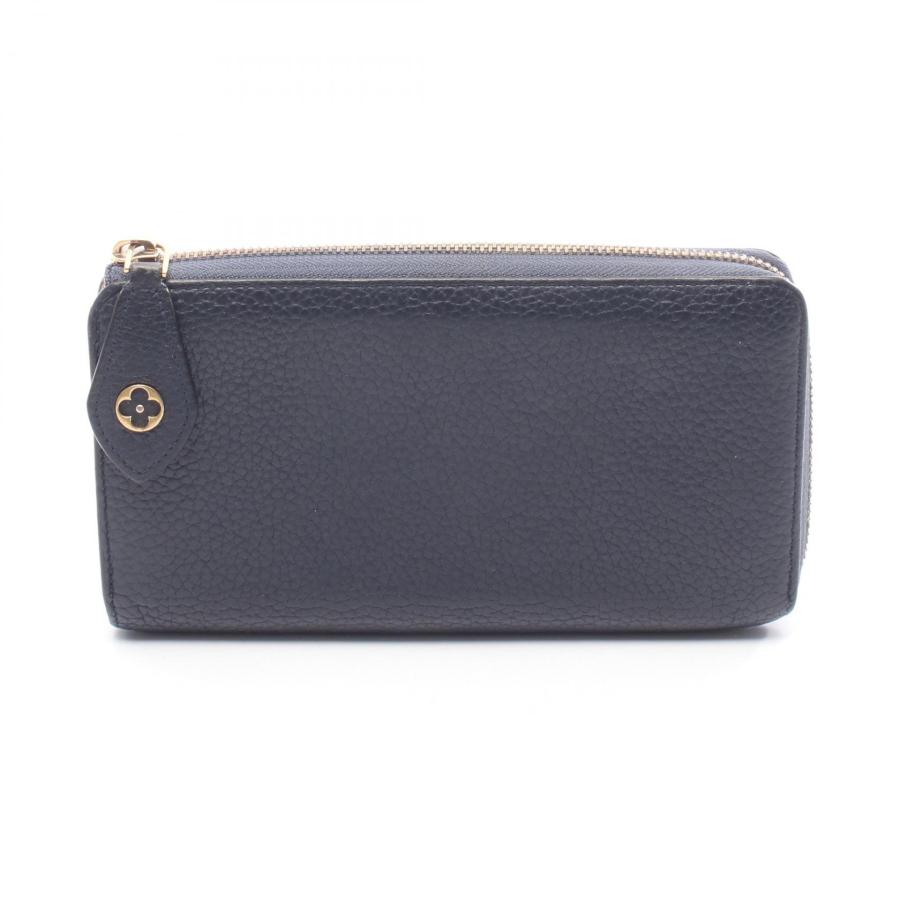 ルイ・ヴィトン LOUIS VUITTON ポルトフォイユ コメット L型ファスナー長財布 財布 レザー トリヨンレザー トリヨンレザー レディース ネイビー系 M68582 【中古】 LOUIS VUITTON（ルイ・ヴィトン） ポルトフォイユ コメット L型