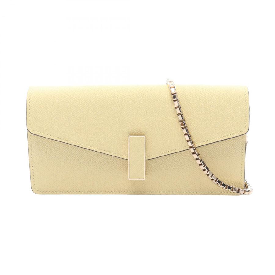 ヴァレクストラ Valextra Iside イジィデ ショルダーバッグ バッグ レザー レディース イエロー系 WBES0082028LOC99JV 【新品】 Valextra（ヴァレクストラ） Valextra Iside イジィデ ショルダー