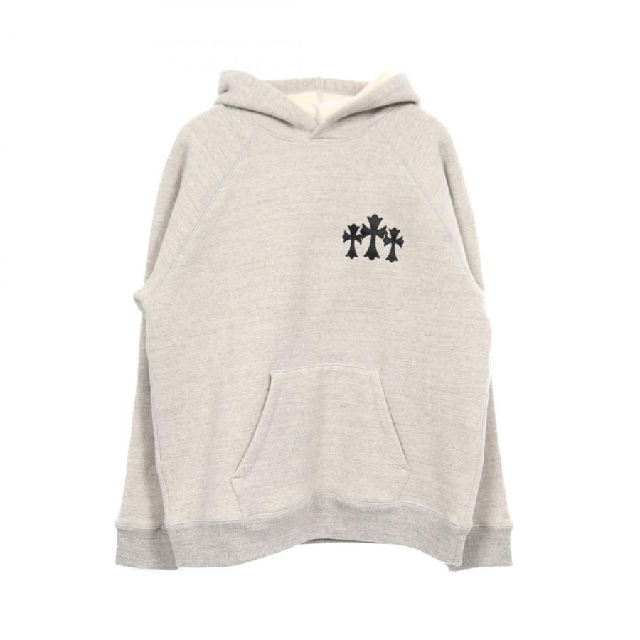 クロムハーツ CHROME HEARTS クロスパッチ CHロゴ刺繍 パーカー