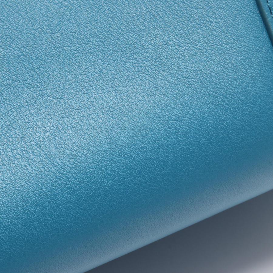 ロエベ LOEWE アマソナ28 ハンドバッグ バッグ レザー グリーン系 A039N08X01 【中古】の画像