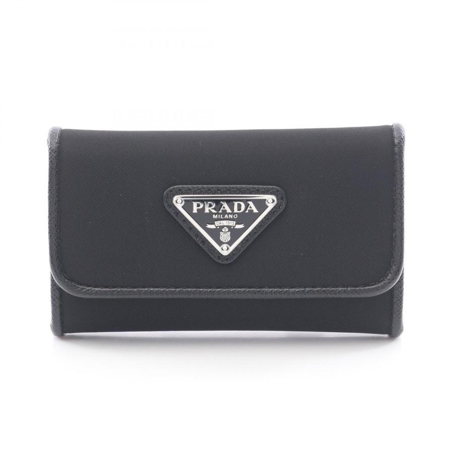【M222】PRADA TESSUTO 6連キーケース 未使用 M222】PRADA TESSUTO 6連キーケース 未使用 PRADA（プラダ） PRADA UZO