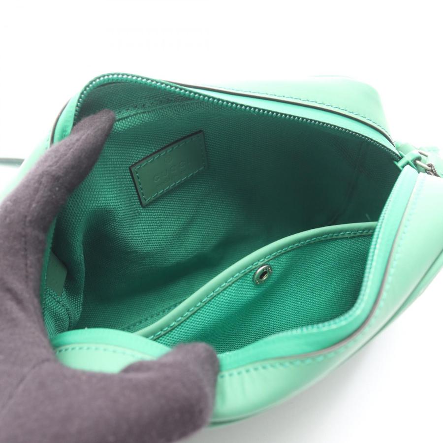 グッチ GUCCI GGラバーエフェクト ミニ ショルダーバッグ バッグ ラバー グリーン系 771321 【中古】_2