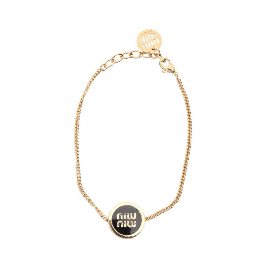 ミュウ Miu ブレスレット アクセサリー GP（ゴールドメッキ） ゴールド