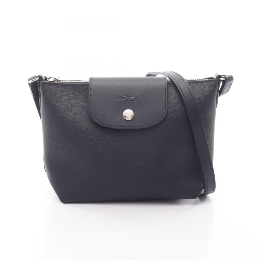 ロンシャン Longchamp LE PLIAGE CITY ル プリアージュ シティ ショルダーバッグ バッグ PVCコーティングキャンバス レザー レディース ネイビー系 10164HYQ55610164HYQ5 【新品】 LONGCHAMP（ロンシャン） Longchamp LE PLIAGE CITY ル プリアージュ