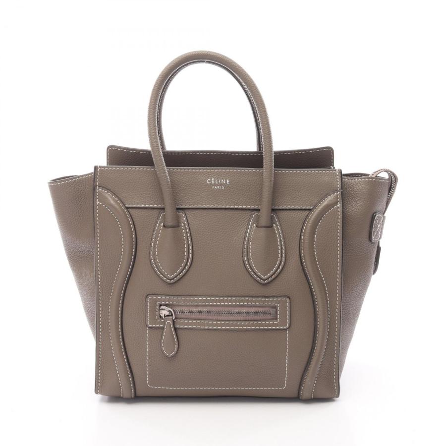 CELINE（セリーヌ） 爆買 ラゲージ マイクロショッパー トートバッグ