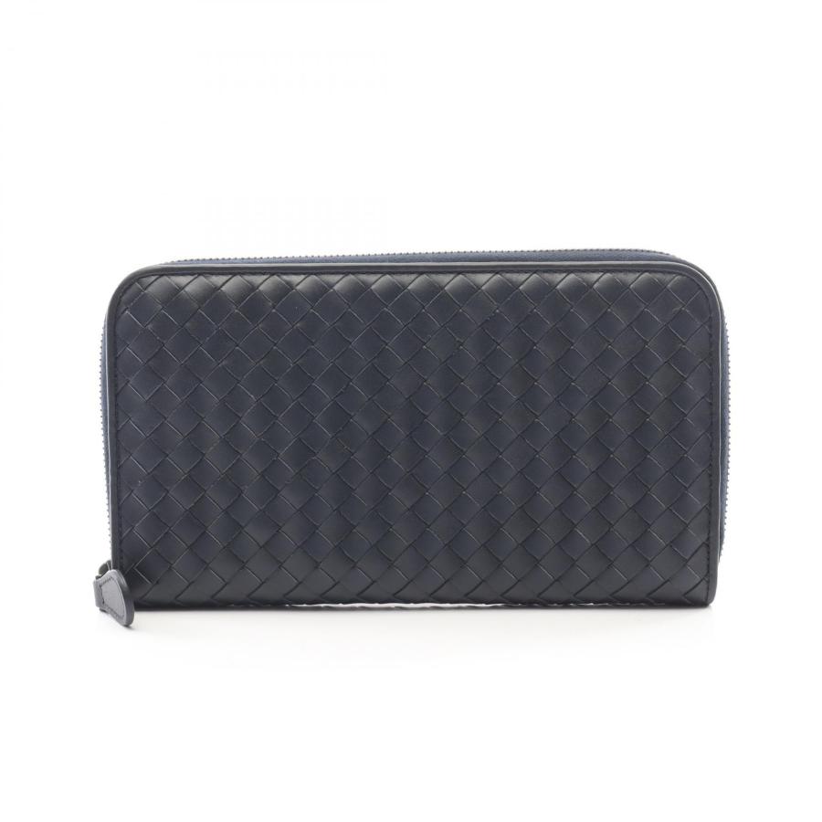 ボッテガヴェネタ BOTTEGA VENETA イントレチャート ラウンド長財布