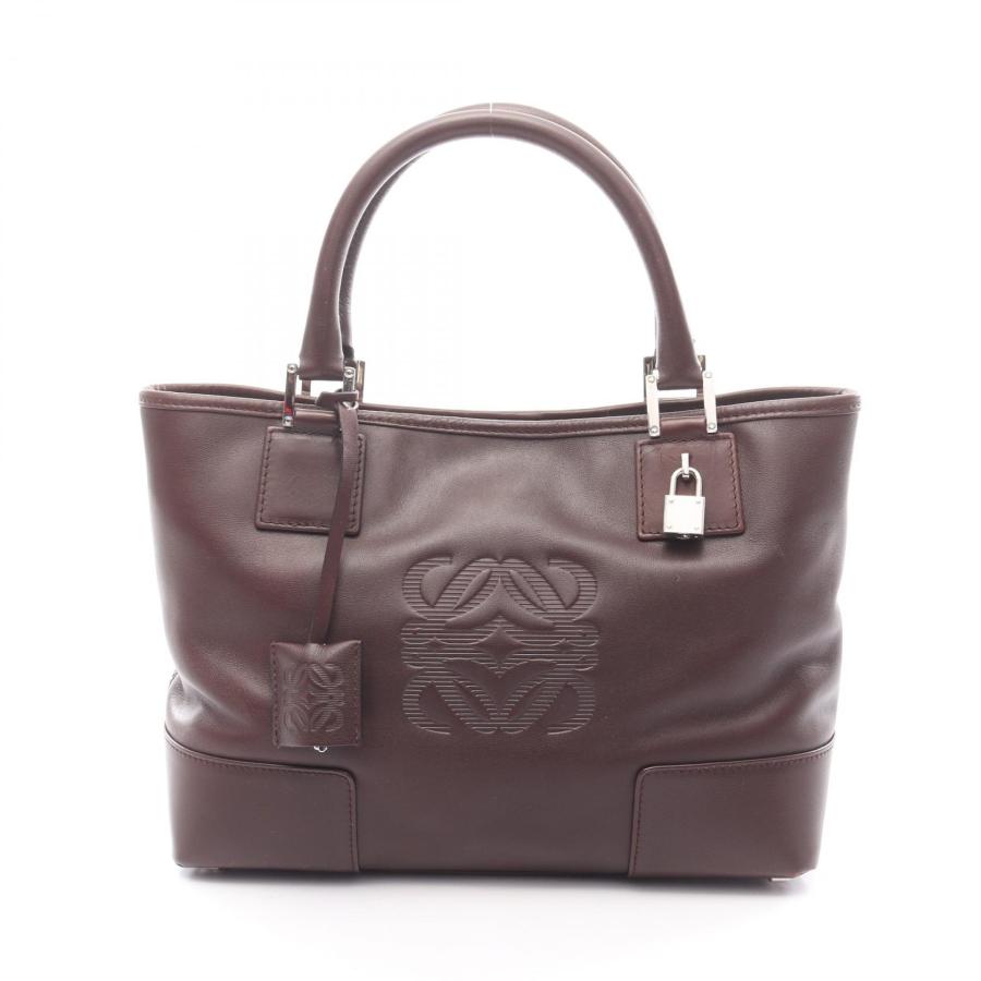 ※BUYEE公式アカウント25※ ロエベ　ハンドバッグ　ブラウン　アマソナ LOEWE（ロエベ） アマソナ フスタ ハンドバッグ バッグ レザー