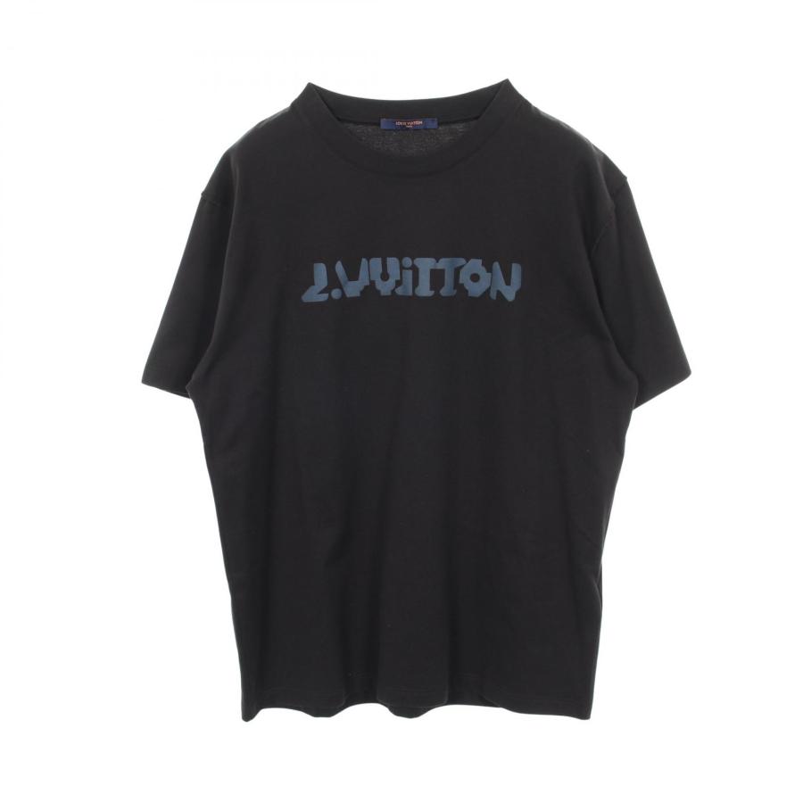 ルイ・ヴィトン ロゴ Tシャツ ブラック LOUIS VUITTON（ルイ・ヴィトン） テルモヒートリアクティブ 半袖T