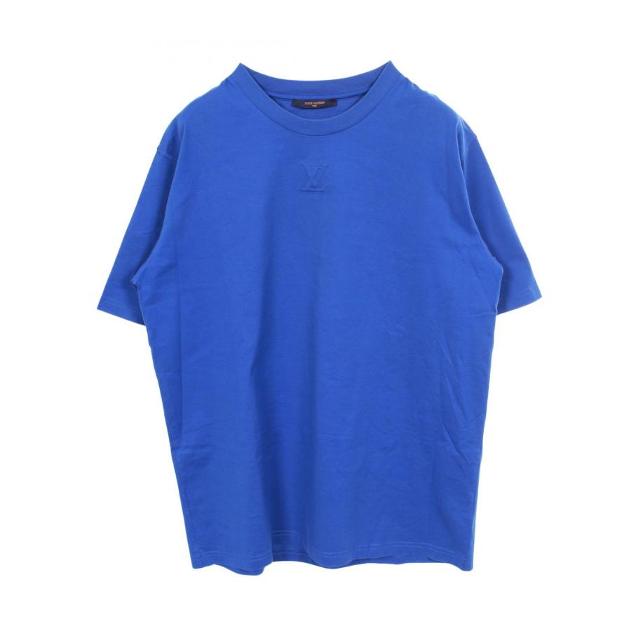LOUIS VUITTON ヴィトン 総ロゴトップス 半袖　正規品 LOUIS VUITTON（ルイ・ヴィトン） エンボスLVロゴ 半袖Tシャツ 衣料品