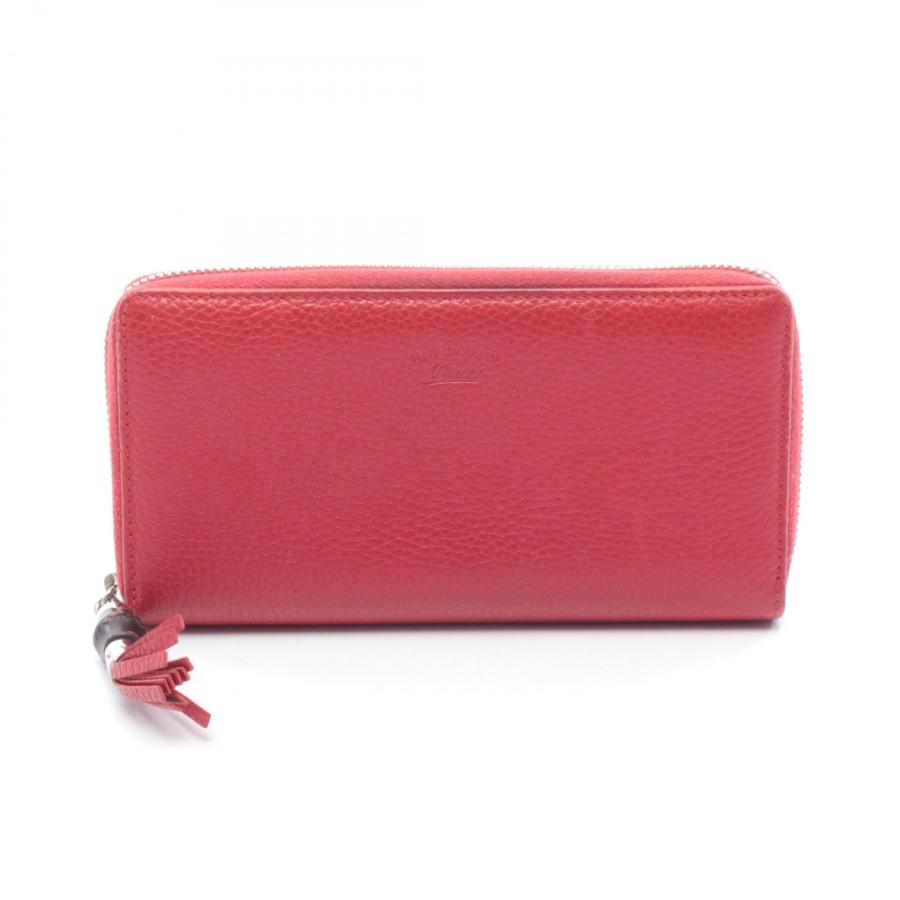 グッチ GUCCI 長財布 ニムフェア バンブー ラウンドファスナー 453158 ピンク GUCCI（グッチ） 財布 ラウンドファスナー長財布 レディース バンブー