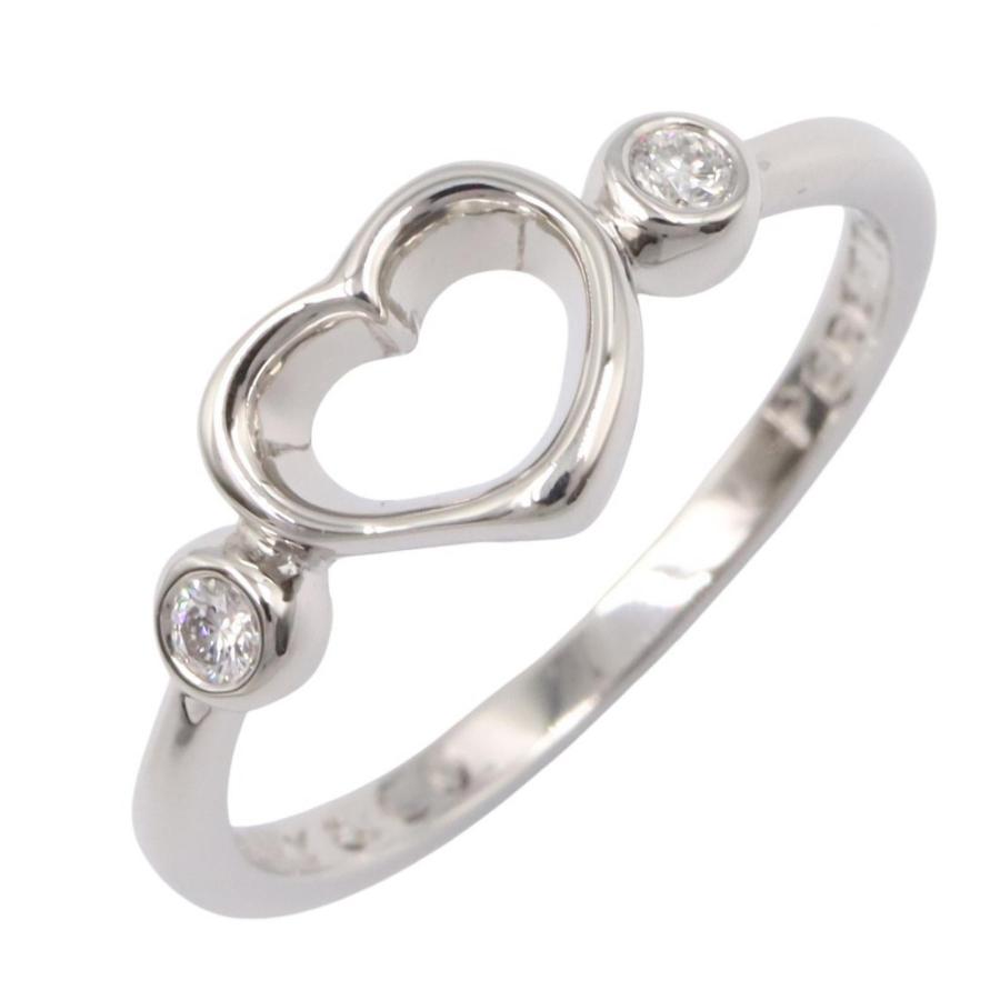 TIFFANY&Co.（ティファニー） TIFFANY＆CO オープンハート 2PD リング