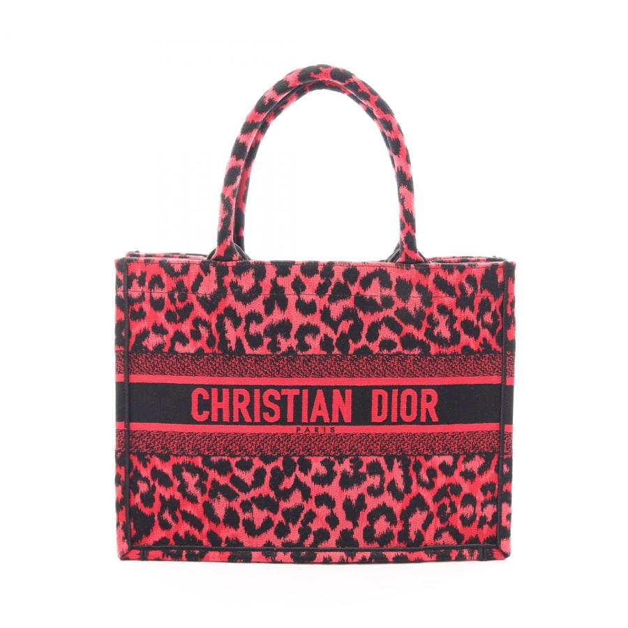 ディオール Dior BOOK TOTE ブックトート ミディアム レオパード柄