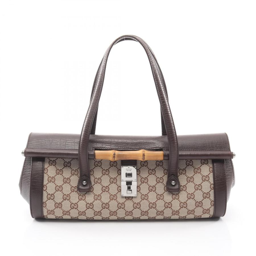 GUCCI（グッチ） バンブー GGキャンバス ハンドバッグ バッグ