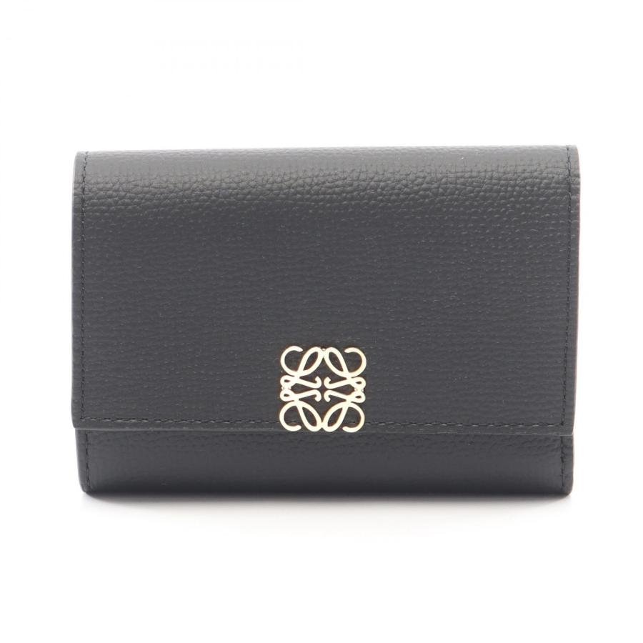 LOEWE（ロエベ） アナグラム バーティカル ウォレット スモール 三