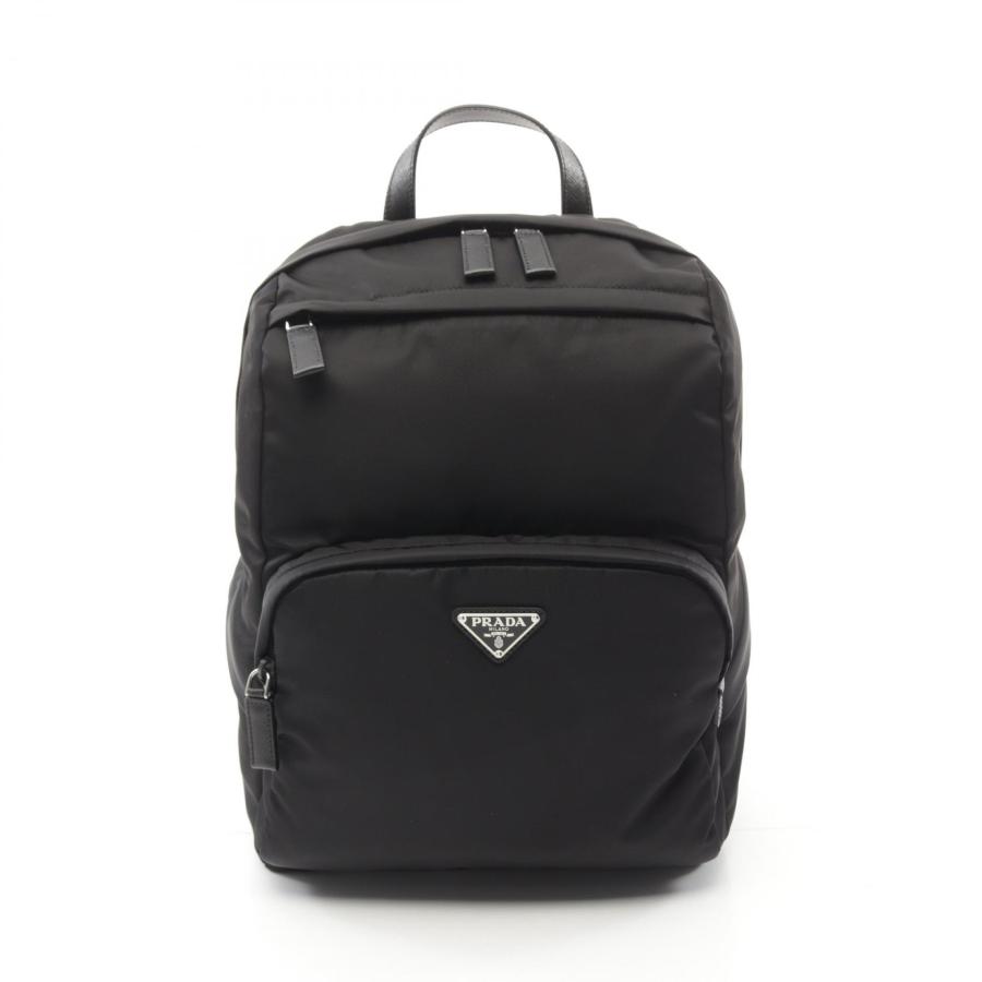 PRADA ナイロン リュック ブラック PRADA（プラダ） PRADA RE-NYLON TESSUTO リュックサック バックパック