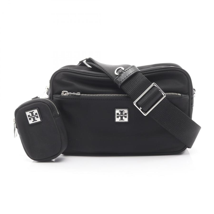 トリーバーチ Tory Burch VIRGINIA ヴァージニア ショルダーバッグ バッグ ナイロン レディース ブラック系 169166001 【新品】 TORY BURCH（トリーバーチ） Tory Burch VIRGINIA ヴァージニア