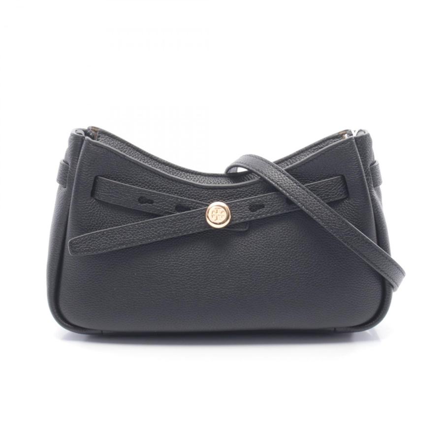 トリーバーチ Tory Burch ROMY CROSSBODY BAG ショルダーバッグ バッグ レザー レディース ブラック系 179955001 【新品】 TORY BURCH（トリーバーチ） Tory Burch ROMY CROSSBODY BAG