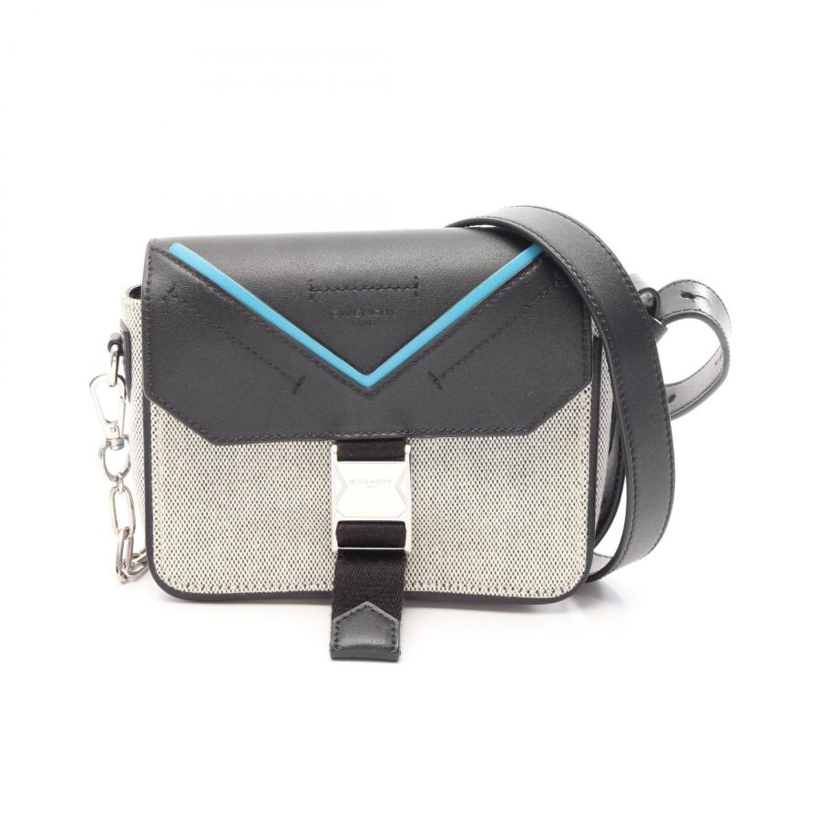 ジバンシィ GIVENCHY ショルダーバッグ バッグ キャンバス ブラック系 