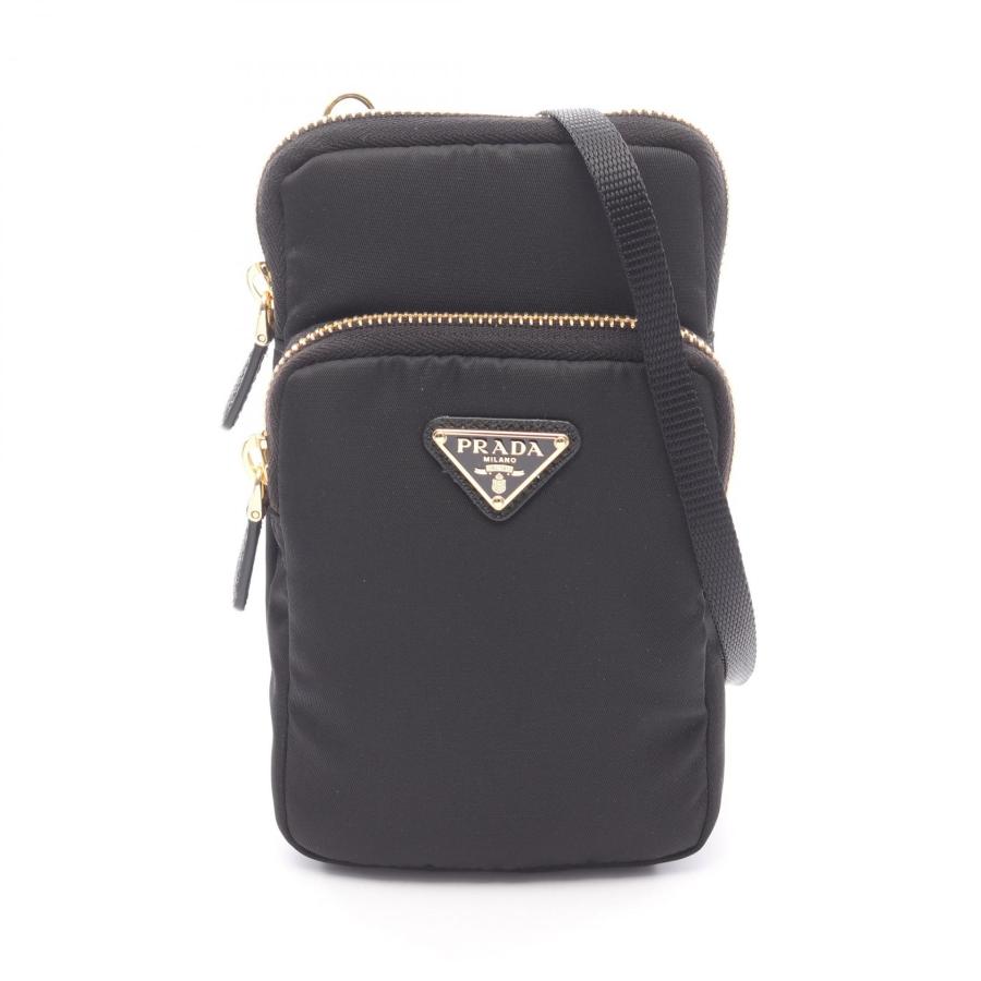 PRADA プラダ ショルダーバッグ フォンケース PRADA Re-Nylon xサフィアーノレザー スマートフォンケース (PRADA