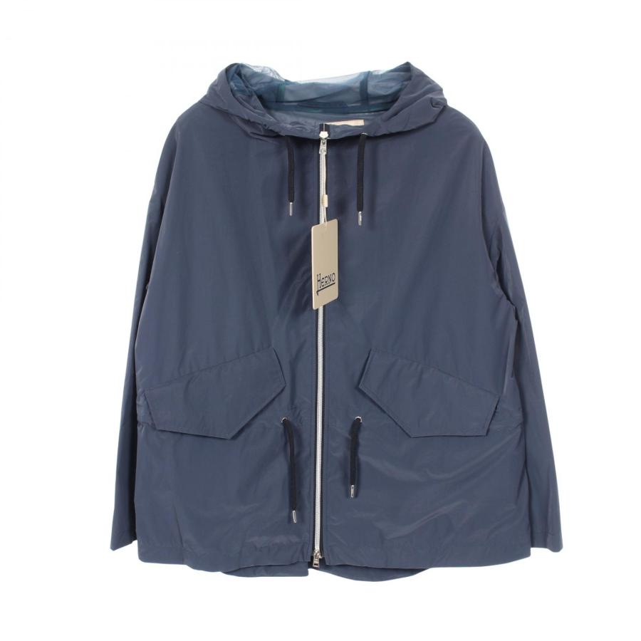 HERNO（ヘルノ） ブルゾン 衣料品 アウター ナイロン ネイビー系 GC000405D12500920244 : RECLOヤフーショップ ...