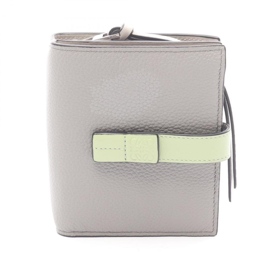 LOEWE（ロエベ） アナグラム コンパクトジップウォレット 二つ折り財布