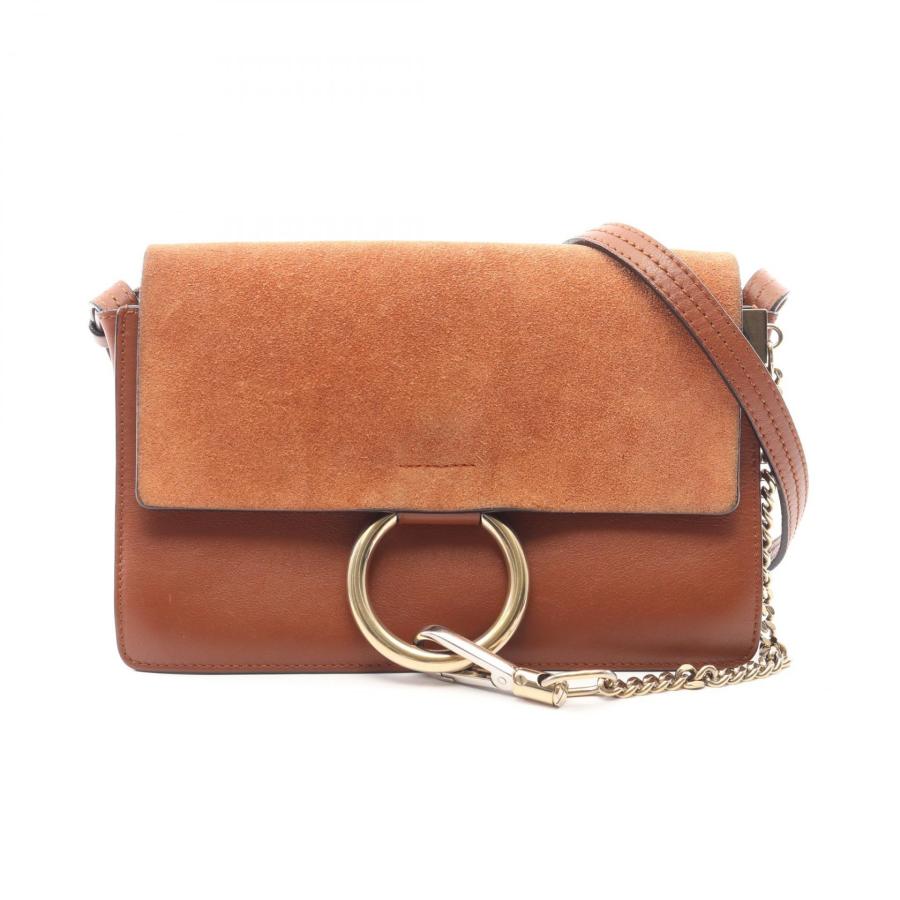最終値下げ❣️Chloe ❣️クロエ フェイ スエード×レザー ショルダー
