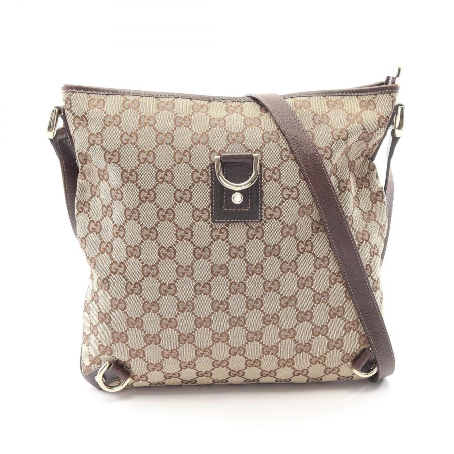 良品 GUCCI ハンドバッグ キャンバス ベージュ GGキャンバス アビー GUCCI（グッチ） アビー GGキャンバス ショルダーバッグ バッグ