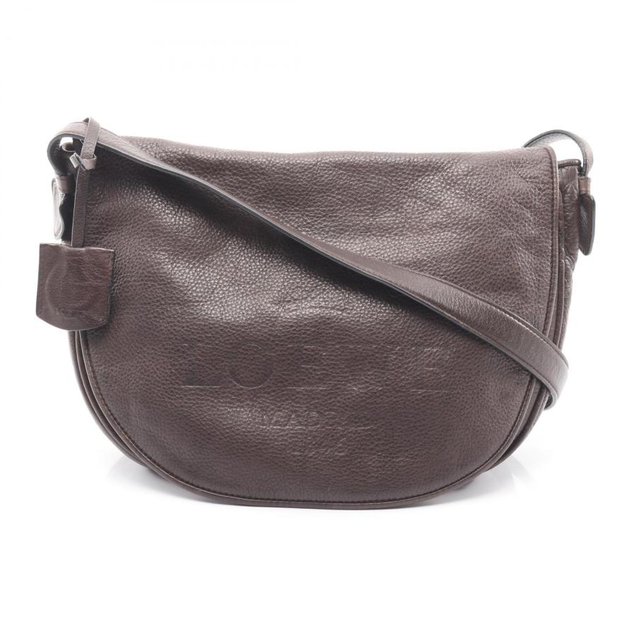 LOEWE（ロエベ） ヘリテージ ショルダーバッグ バッグ レザー ブラウン 