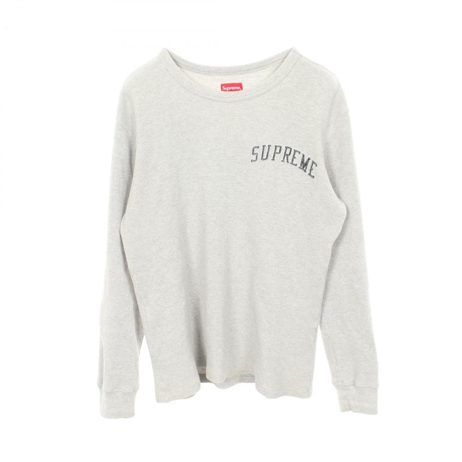 Supreme（シュプリーム） アーチロゴ サーマル クルーネック 長袖T