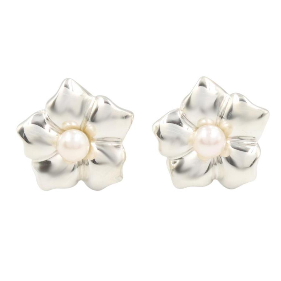 Tiffany & Co. 925シルバー ピアス TIFFANY&Co.（ティファニー） TIFFANY＆CO パール ピアス ピアス