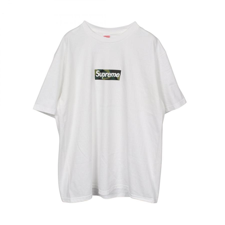 Supreme ボックスロゴ Tシャツ XL USA製 白 半袖 人気 Supreme（シュプリーム） Supreme Box Logo Crewneck 半袖Tシャツ 衣料
