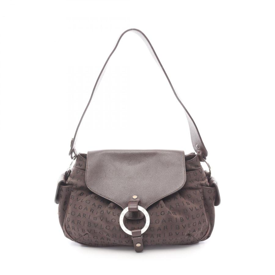 BVLGARI（ブルガリ） ロゴマニア ショルダーバッグ バッグ キャンバス