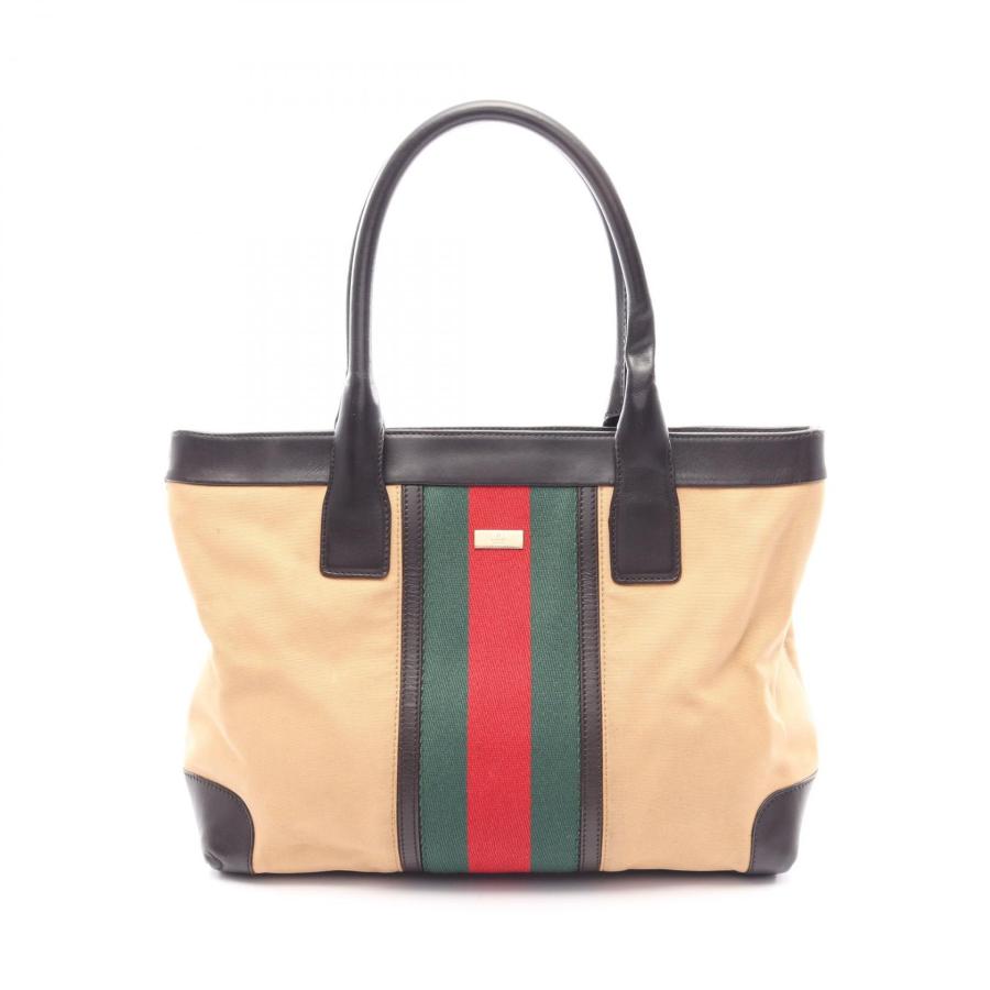 GUCCI（グッチ） シェリーライン トートバッグ バッグ キャンバス